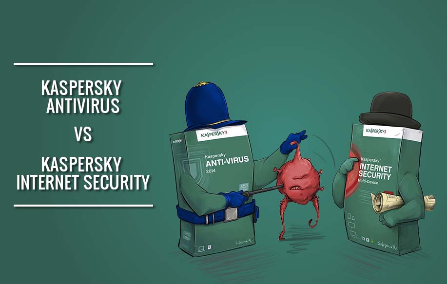 ¿Cuál es la diferencia entre Kaspersky Anti-Virus vs. Kaspersky Internet Security?